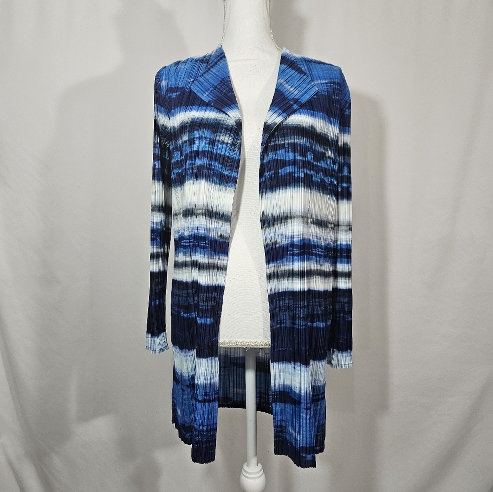 Chico's Blue long sleeve top women's size 0